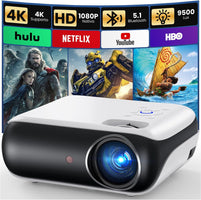 Beammify – Tragbarer Mini-Projektor mit 4K-Unterstützung, Android & Iphone für Heimkino und Reisen
